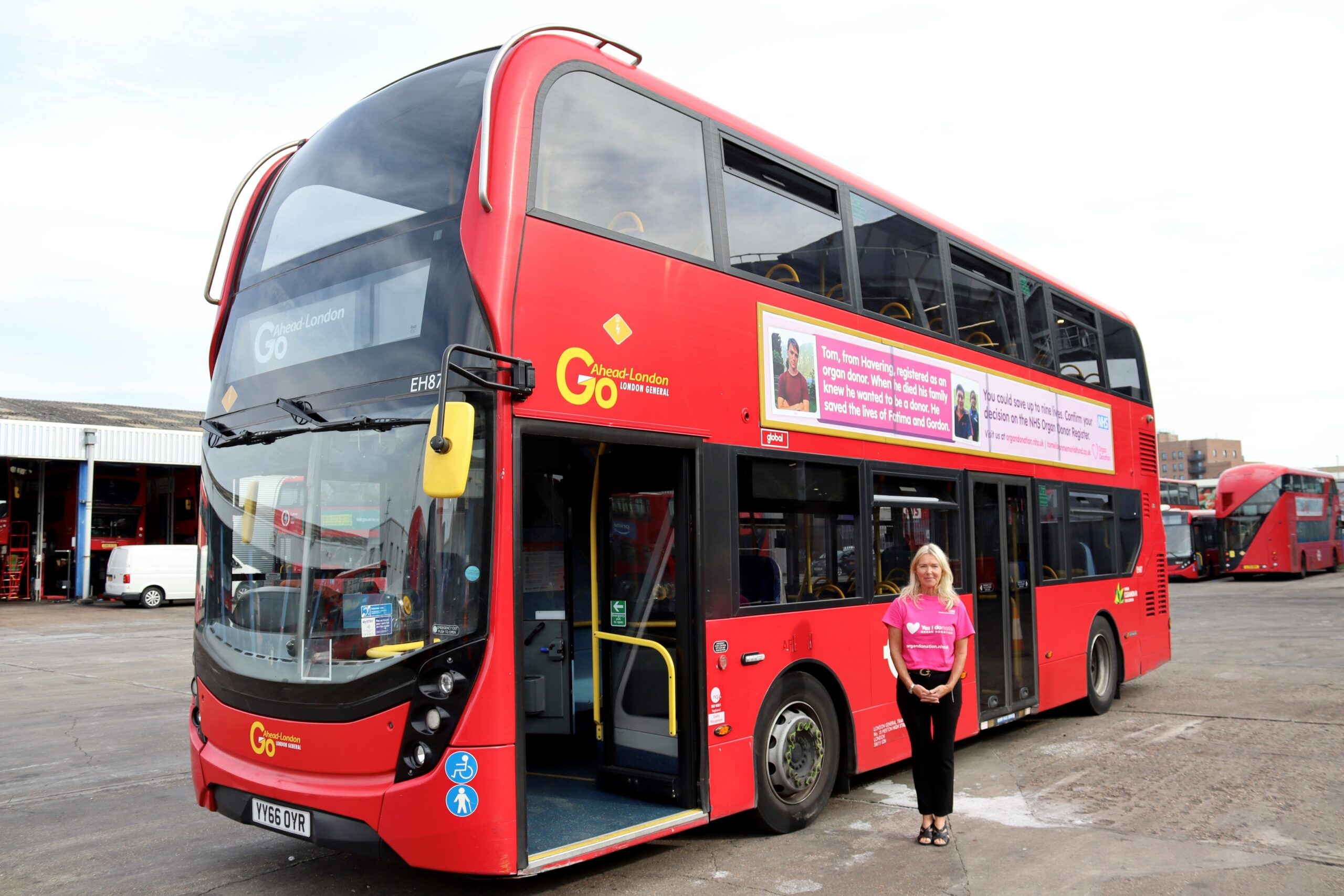 Read more about the article Tom’s Organ Donation bus poster campaign